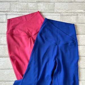 Offline Vibrant Pink and Blue Leggings Bundle